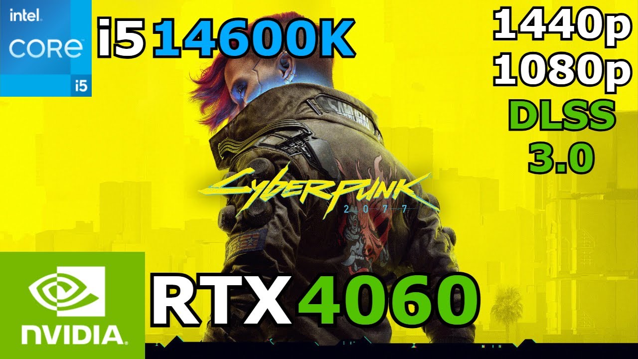Cyberpunk 2077 | i5 14600K + RTX 4060 | 1080p /1440p / DLSS / F.Gen / Ray Tracing