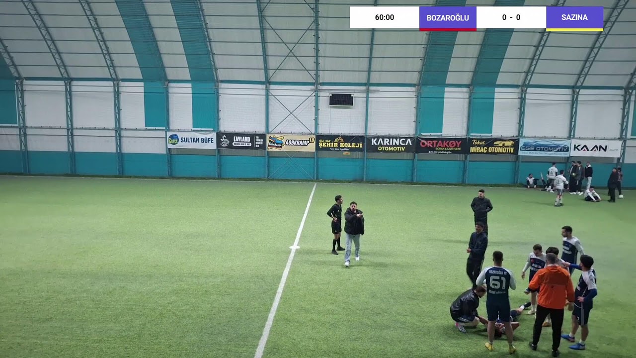 TOKAT MİNİ FUTBOL LİGİ FİNAL MÜSABAKASI
BOZAROĞLU VS SAZINA