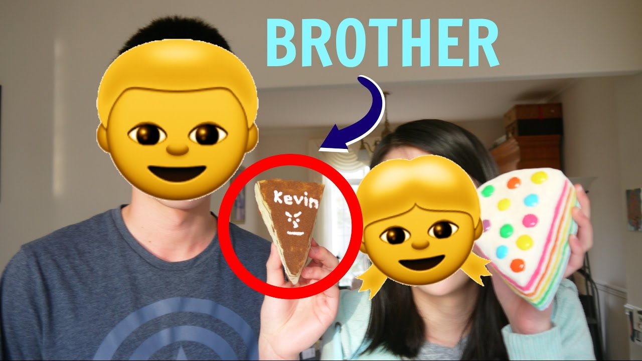 DIY SQUISHY CHALLENGE FT. MY BROTHER