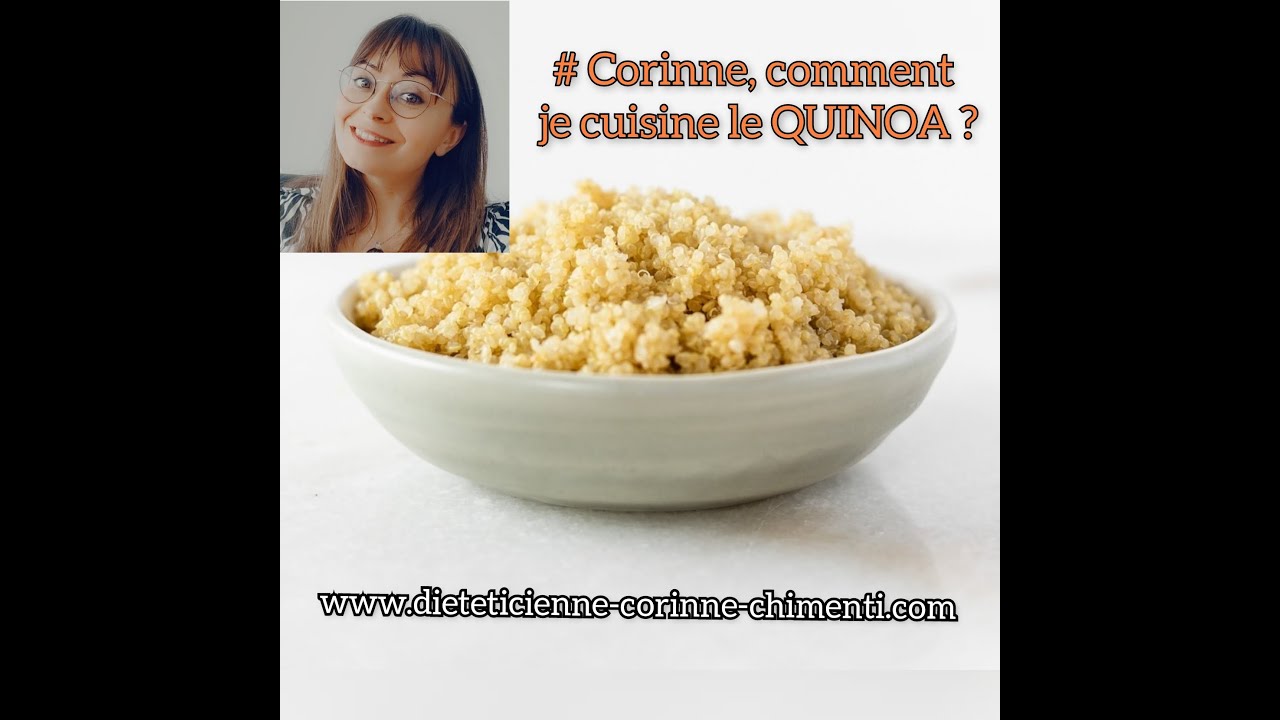 CUISINER LE QUINOA et faire des recettes savoureuses !