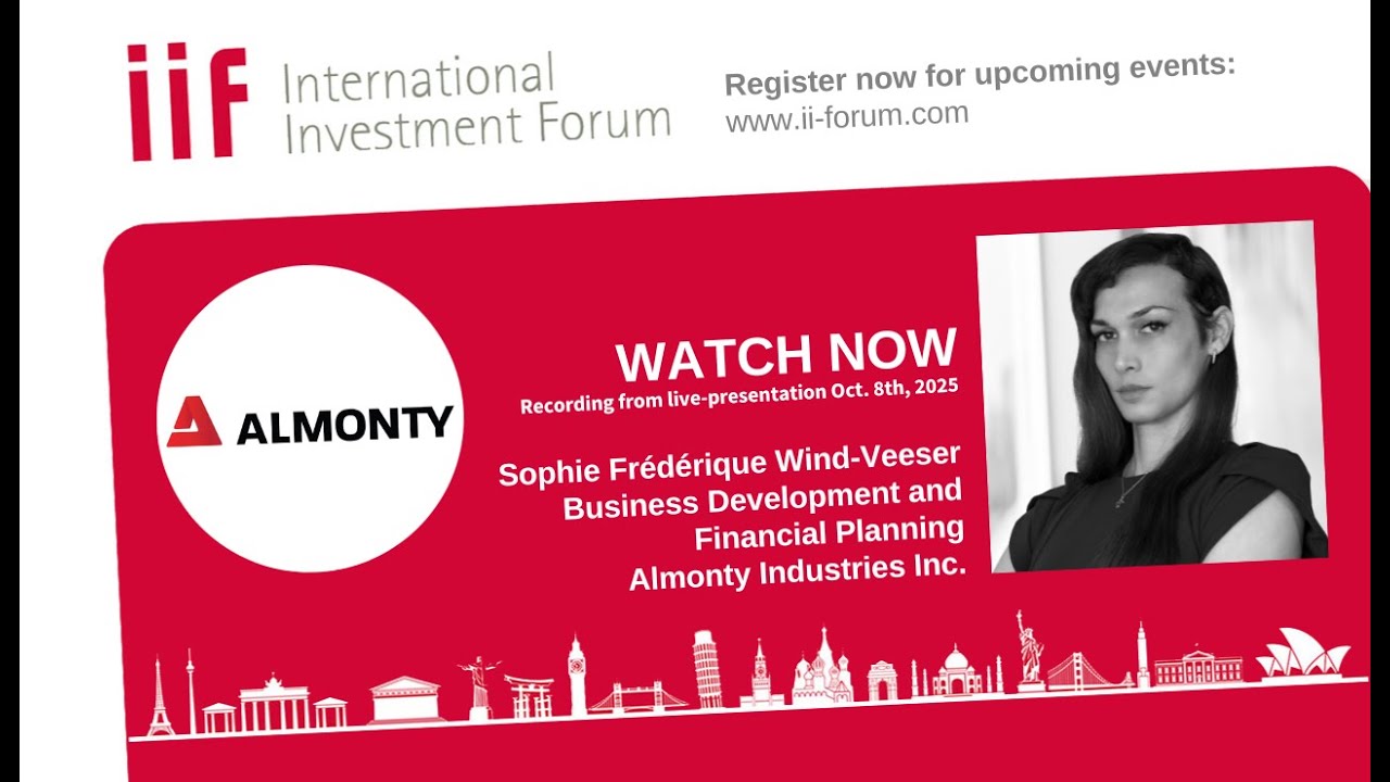 16. IIF - Almonty Industries Inc., Sophie Frédérique Wind-Veeser, Financial Planning Officer