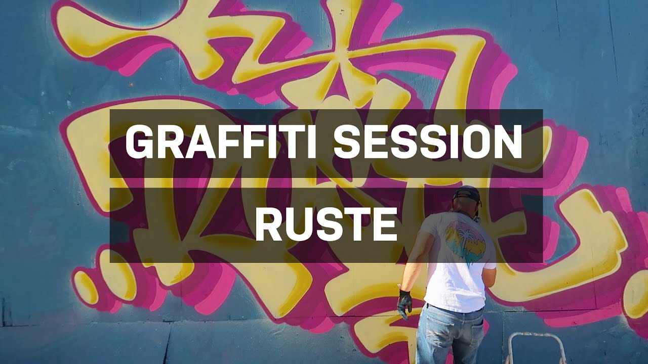 Graffiti Session: RUSTE X DANG Paint