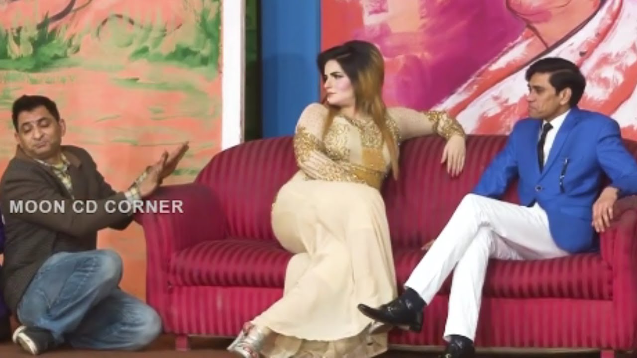 Amjad Rana with Khoobsurat Kaif and Goshi 2 | Comedy Clip | Stage Drama 2021 | Punjabi Stage Drama