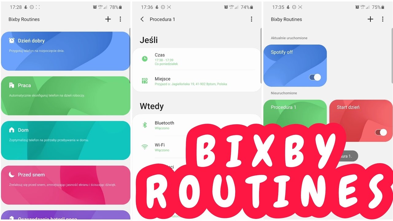 JAK DZIAŁA BIXBY ROUTINES W TELEFONIE Samsung Galaxy S20 Plus?