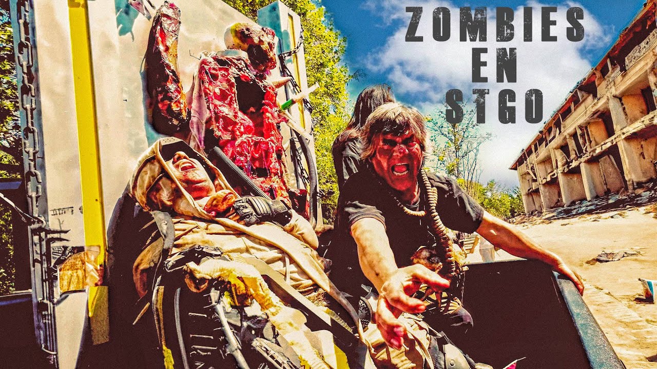ZOMBIES Y MONSTRUOS se tomaron las calles de STGO de Chile!!! ZombieWalk 2023