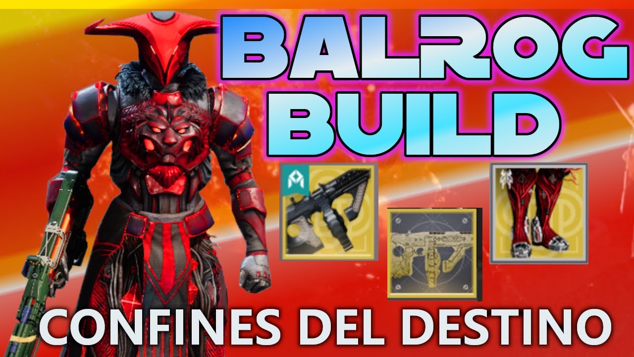 Balrog Titan Solar: La build que arrasa con todo en Destiny 2