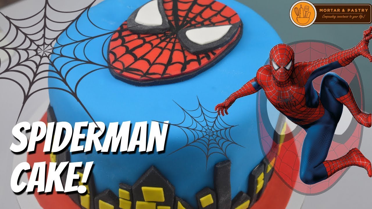 SPIDERMAN CAKE TUTORIAL | Ep. 89 | Mortar and Pastry