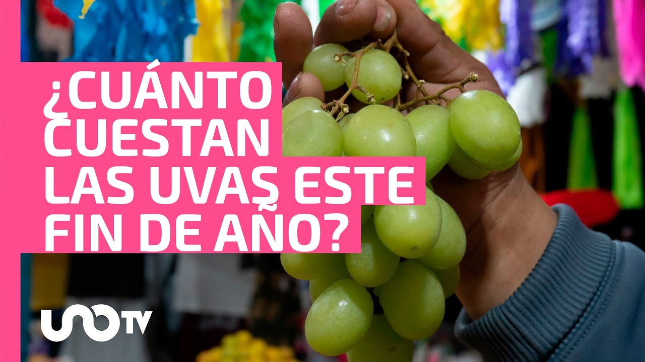 ¿No habrá deseos? Precio de las uvas se dispara en la Central de Abasto para Año Nuevo