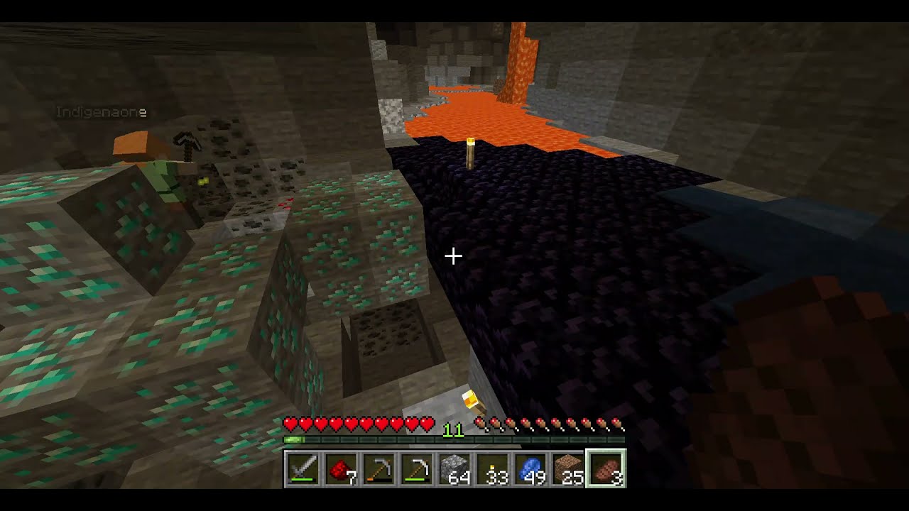 WORLD RECORD SPAW DE  MENAS DE DIAMANTES EN MINECRAFT