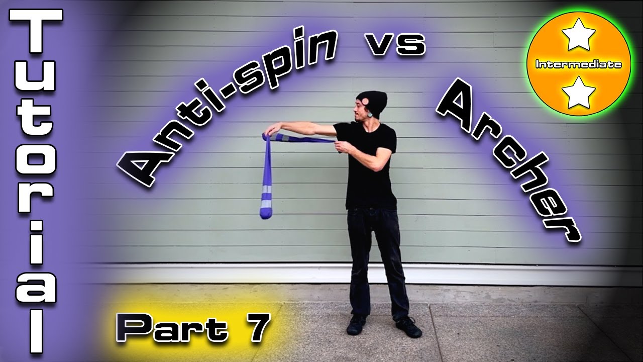 Poi Tutorial: Archer vs Anti, Part 7 ft. Darrin Waller || Flow on Fire