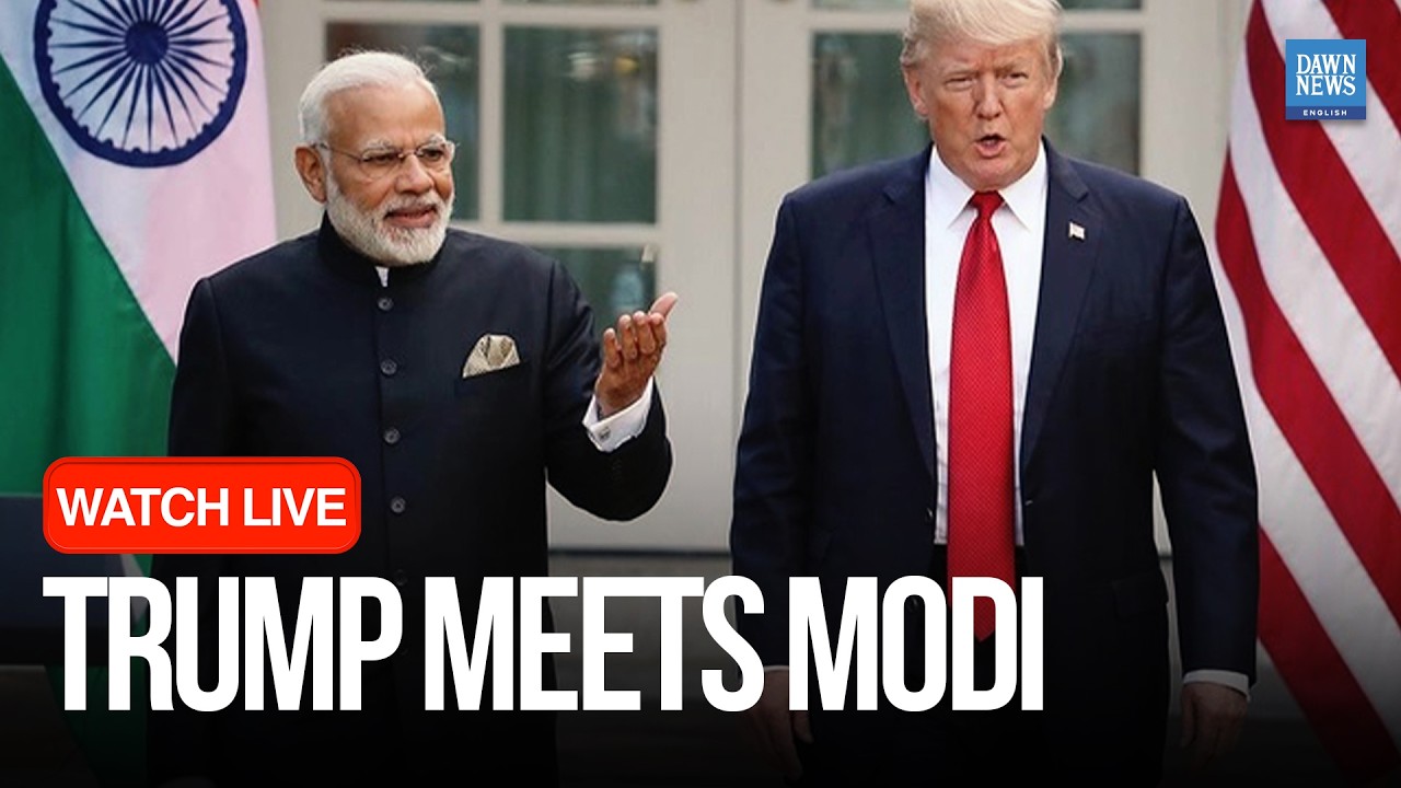 🔴 LIVE: US President Trump Holds Bilateral Meeting Indian PM Modi