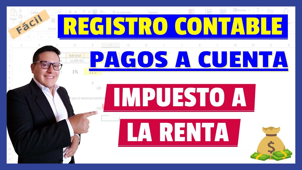 Pagos a cuenta del Impuesto a la Renta | Registro Contable paso a paso bien explicado 2023