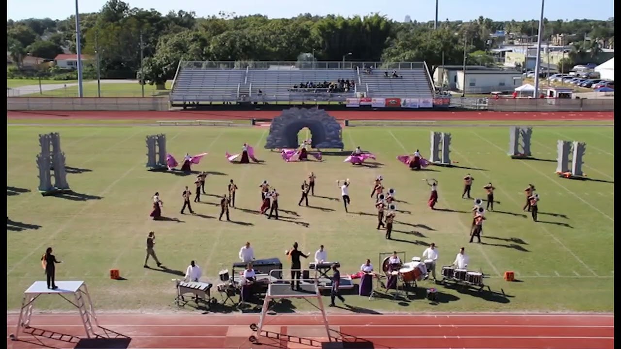 South Miami Marching Band 2018 | FMBC State Semi-Finals