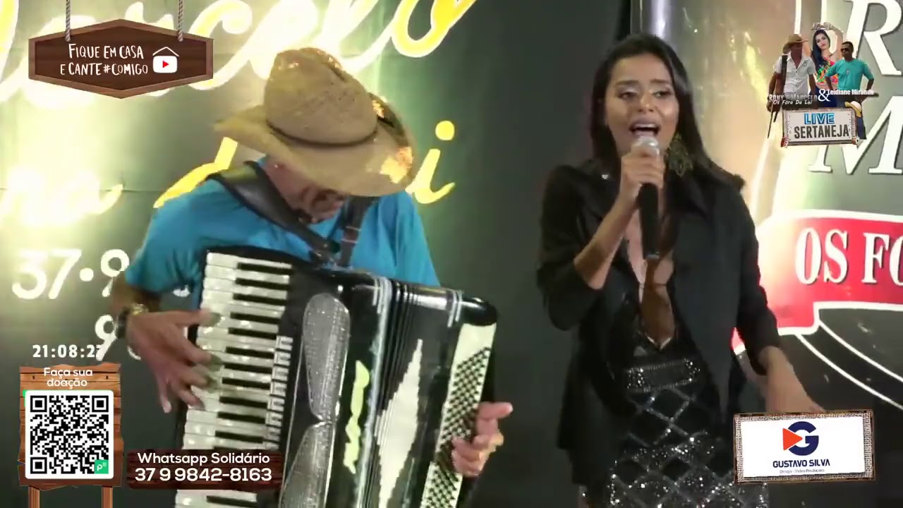 Rony e Marcelo Os fora da lei  Leidiane Miranda Musica _Tchau Amor / Cana Verde
