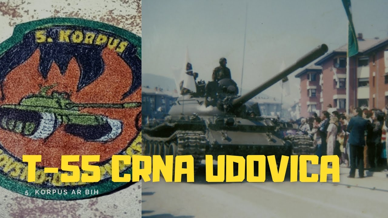 5. korpus - Zarobljavanje tenka T-55 
