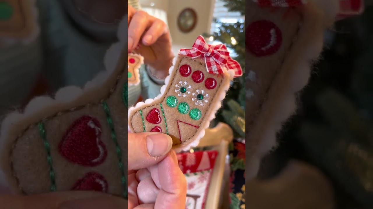 Christmas Embroidery Projects - Show and Tell