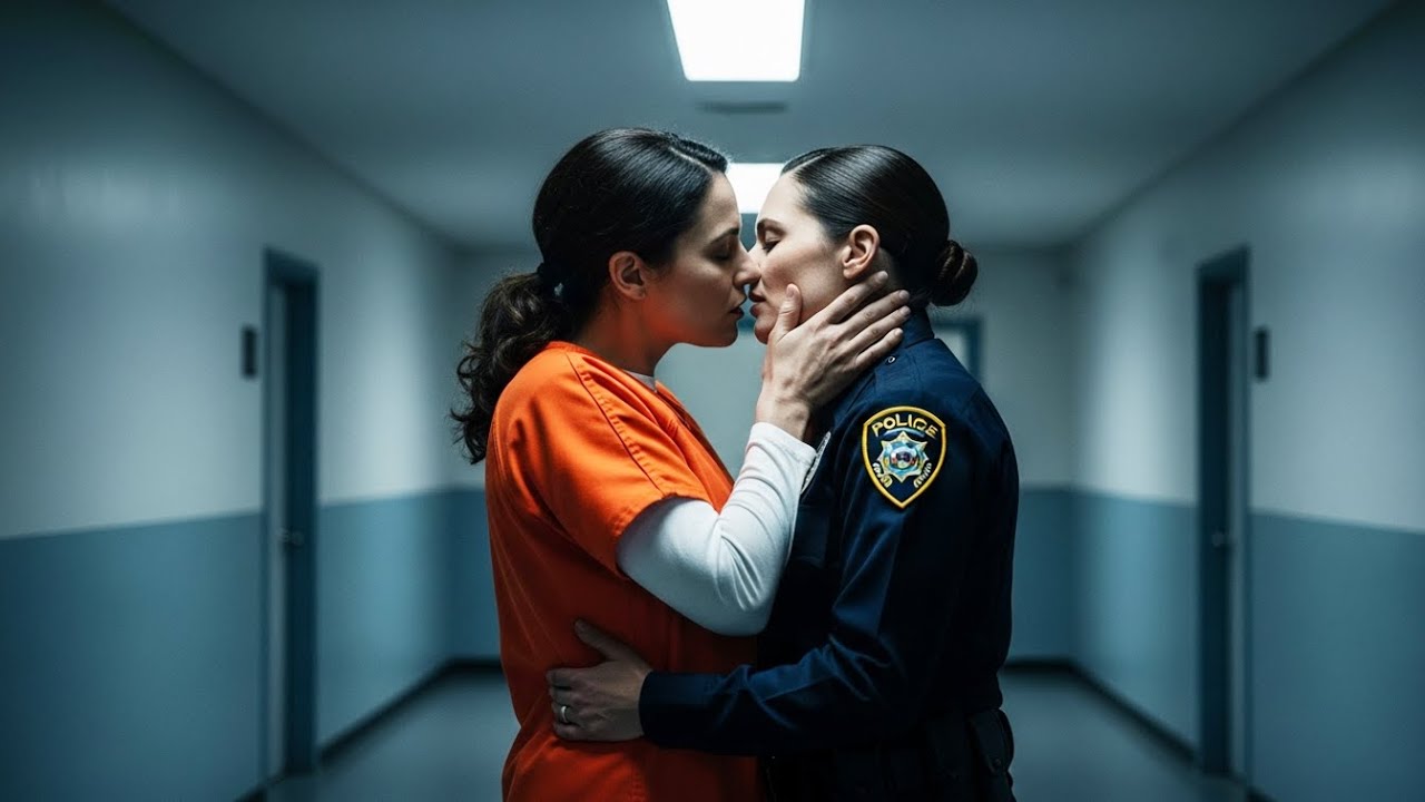 Lesbian Love The Secret Meeting Between Guard and Inmate at Midnight