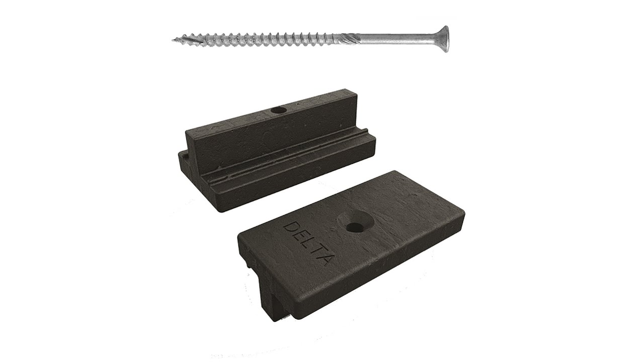 Superior Composite Decking T Clips with Screws