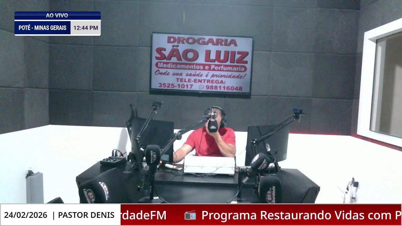 RESTAURANDO VIDAS AO VIVO