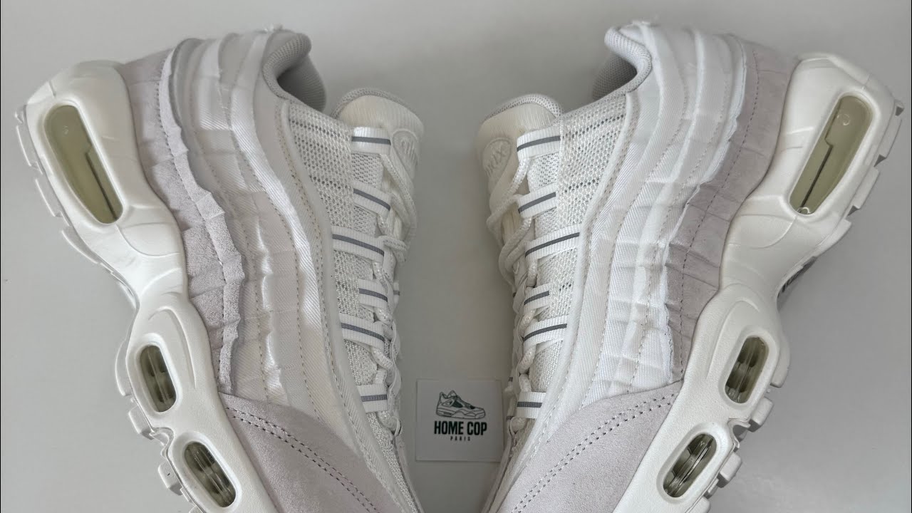 UNBOXING & REVIEW : Air Max 95 x Comme des Garçons White – La paire la plus clean ? 👀🔥