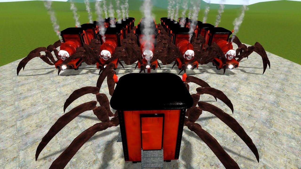 I BECAME CHOO CHOO CHARLES!! Garry's Mod