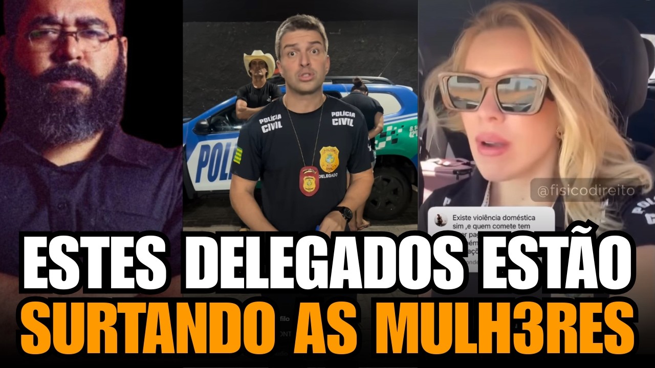 DOIS DELEGADOS DISSERAM O QUE NINGUÉM TEM CORAGEM E O SURTO FOI COLETIVO