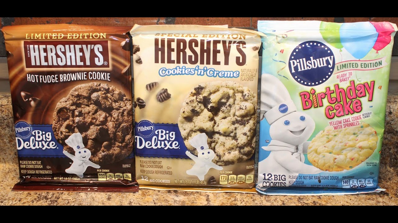 Hershey's Hot Fudge Brownie, Cookies 'n' Creme & Birthday Cake Cookies Review