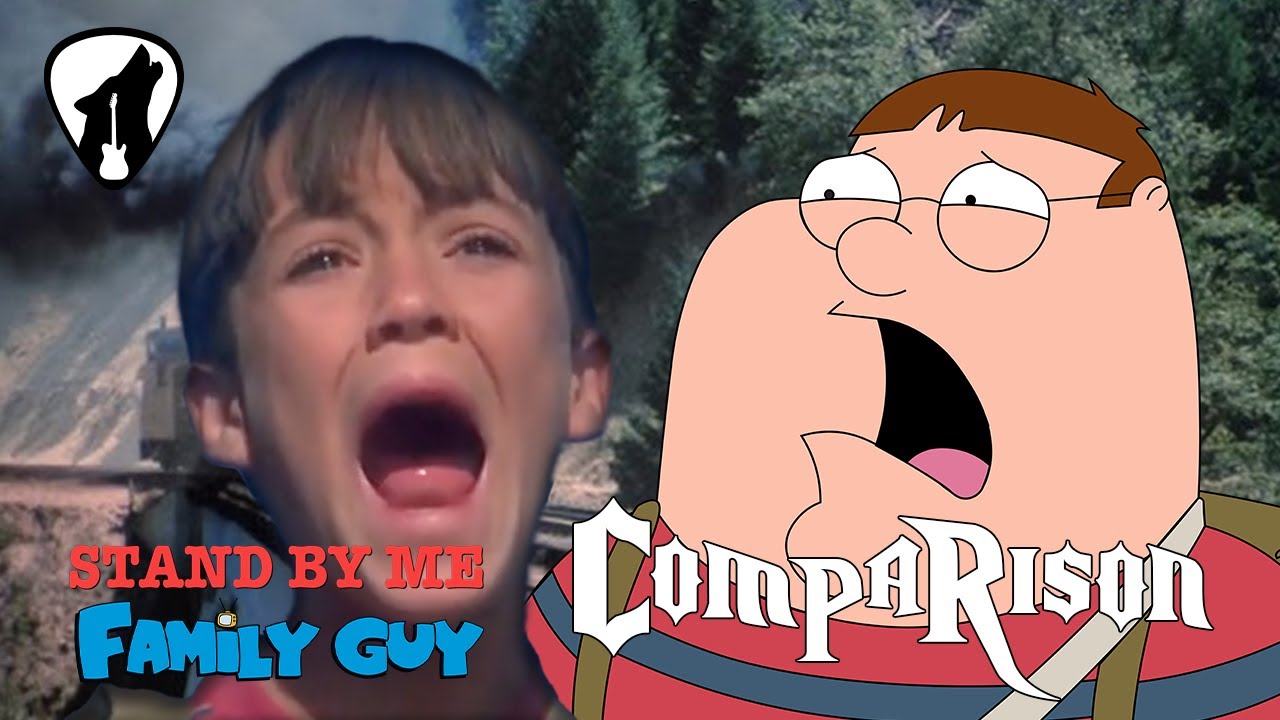 Stand By Me - Train Scene - Family Guy Vs. Original Comparison