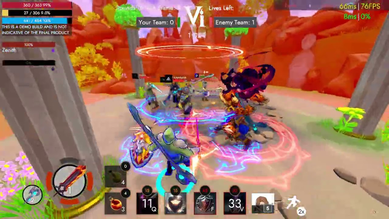 VI 3v3 Arena Scrim#5 Defeat again xD