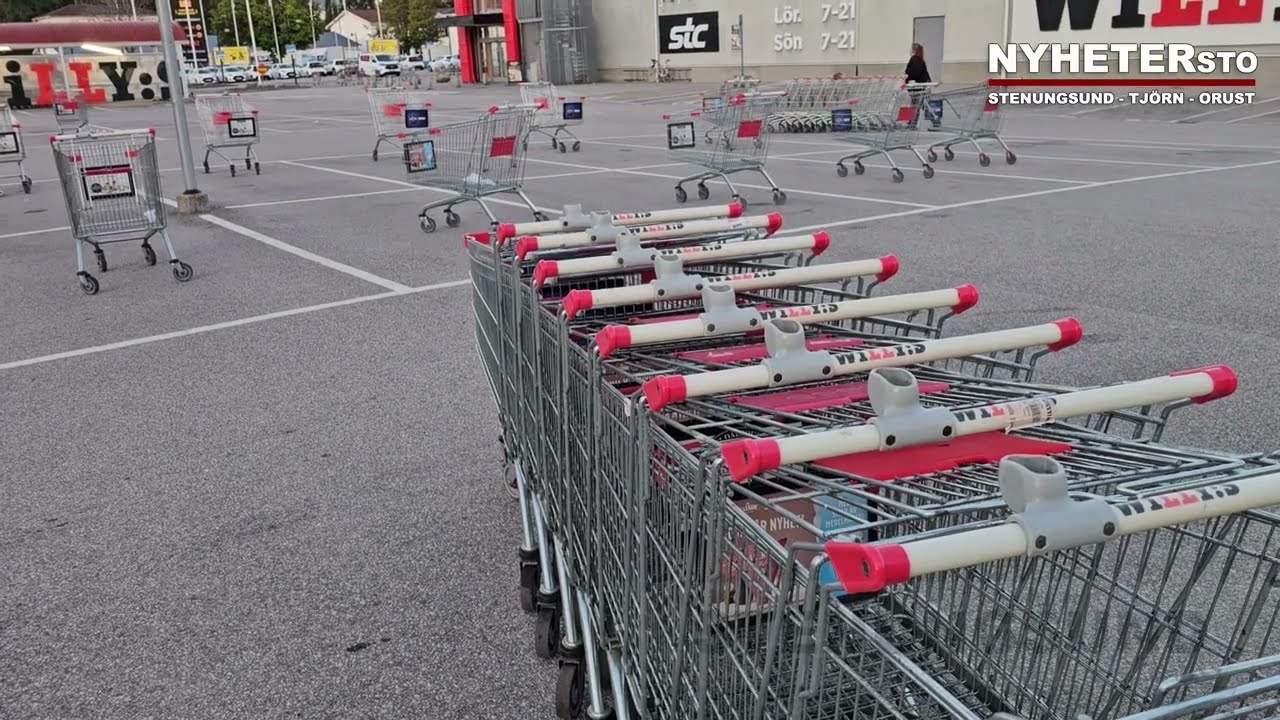 2025-08-18 Kundvagnskuppen har nått Stenungsund