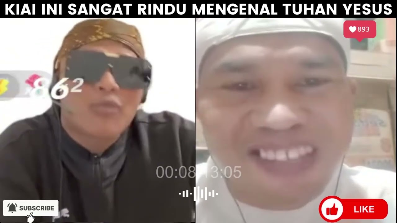 EDIS TV TERSANJUNG, KIAI INI SANGAT RINDU MENGENAL TUHAN YESUS