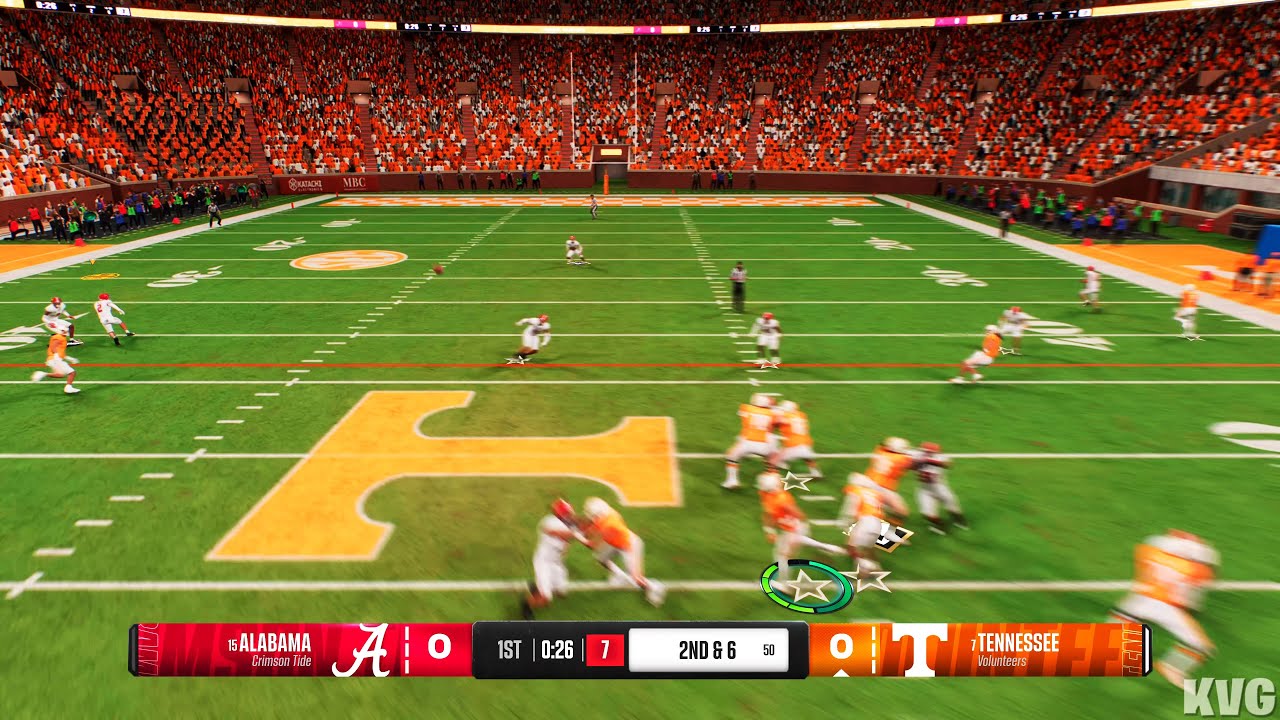 College Football 25 - Alabama Crimson Tide vs Tennessee Volunteers - Gameplay (PS5 UHD) [4K60FPS]