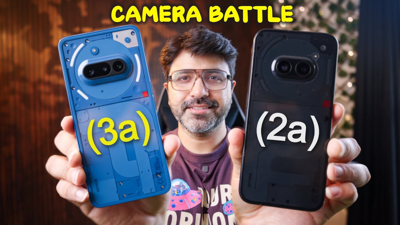 Nothing Phone 3a vs Nothing Phone 2a CAMERA COMPARISON