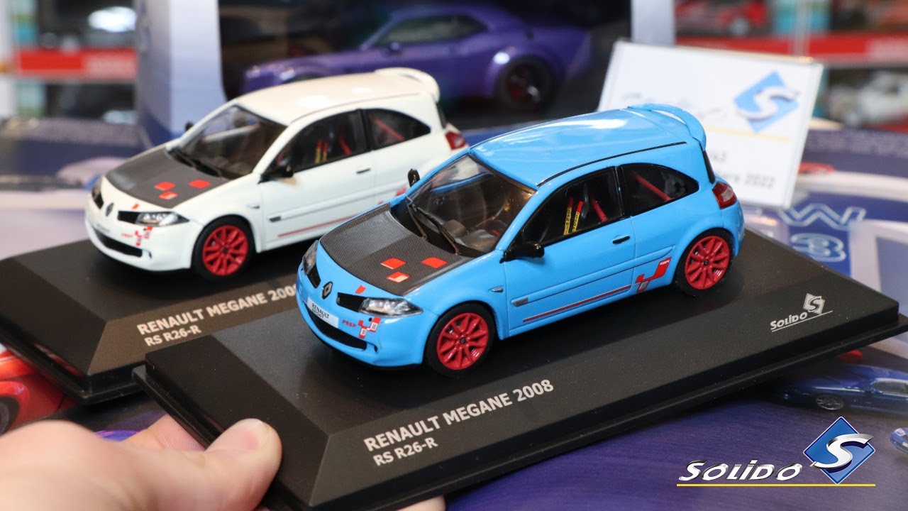 Solido de retour au 1/43 avec la Renault Mégane RS R26R !