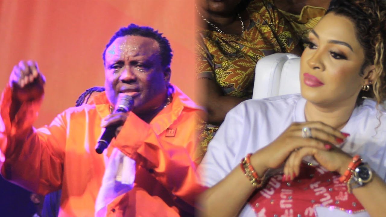 K1 DE ULTIMATE NEW WIFE EMMANUELLA CANNOT HIDE HER DANCING STEPS FOR KING SAHEED OSUPA FUJI MUSIC