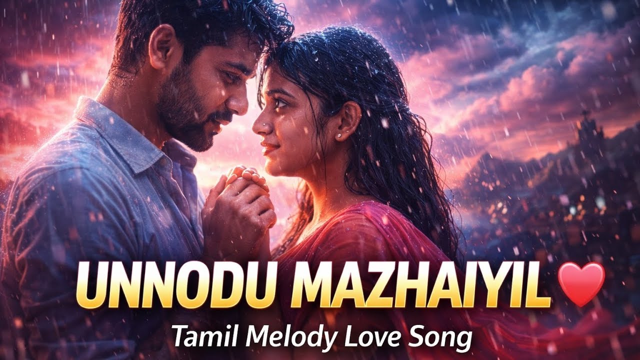Unnodu Mazhaiyil ❤️ | உன்னோடு மழையில் | Tamil Melody Love Song | New Hit Song