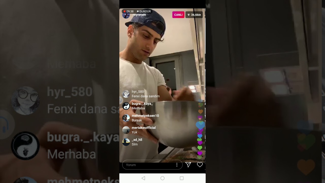 Reynmen canlı yayın (yusuf aktaş)