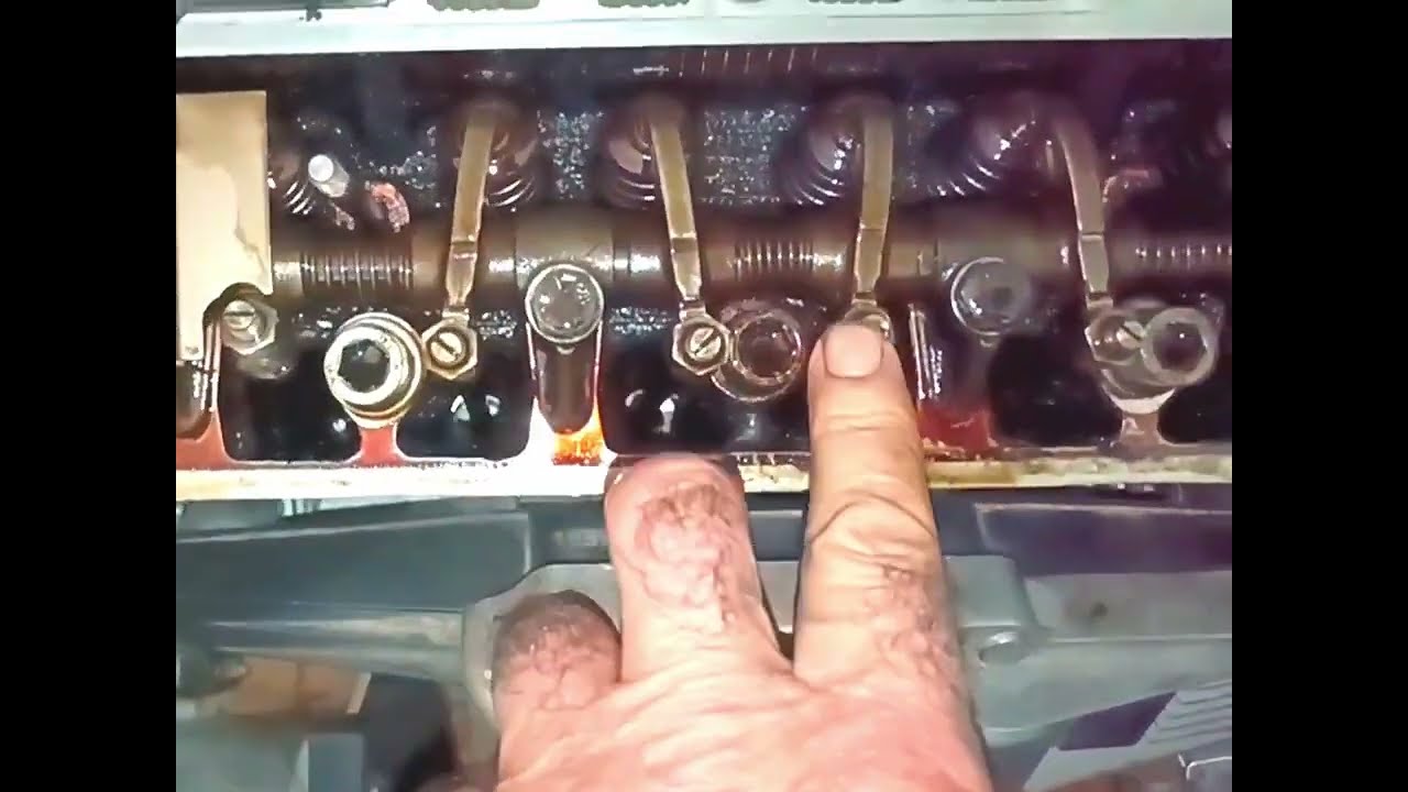 reglage soupape moteur 4 cylindre. Contrôle et réglage du jeu des culbuteurs ظبط التكهات طريقه عملية
