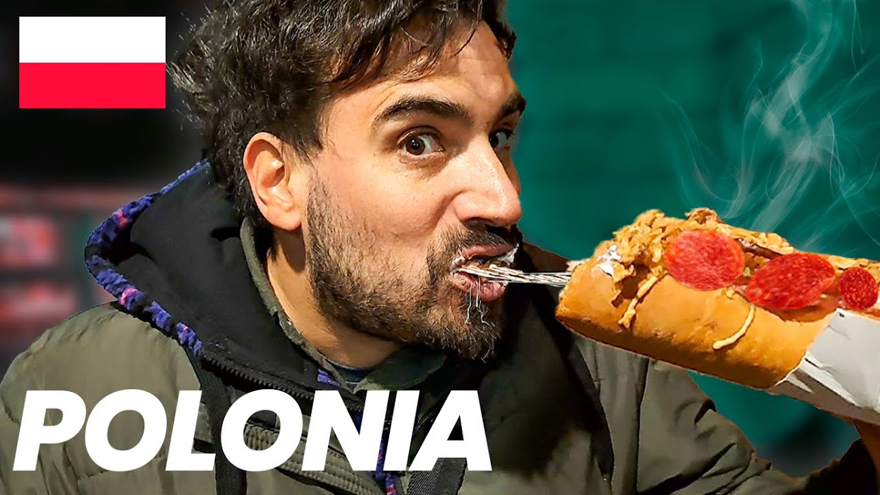 Probamos MUCHA COMIDA en POLONIA 🇵🇱🥨 ¿Está buena? 🤔 | VUELTALMUN