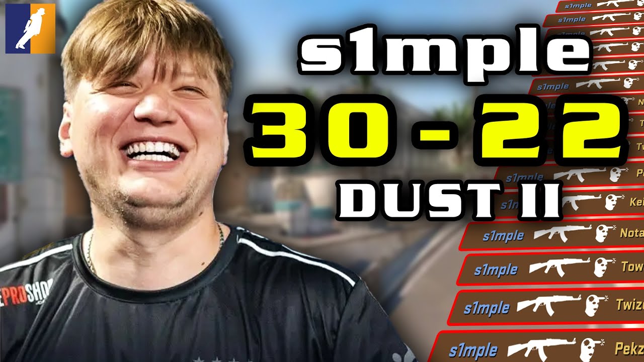 [Вид от первого лица] s1mple (33-20) | Пыль II | Рейтинг Faceit | 29 января 2026 г.
