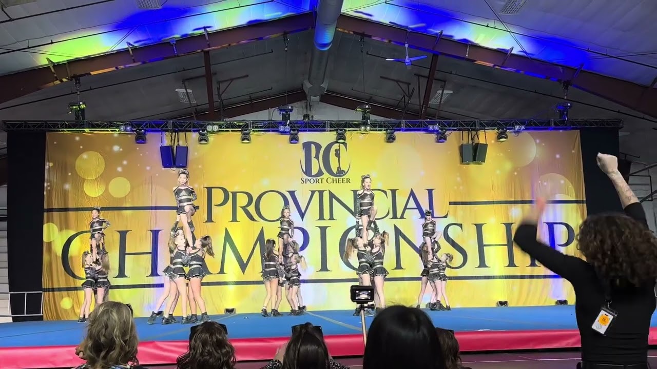 Absolute Aces  BC Cheer Provincials-U12 Level 1 3 place