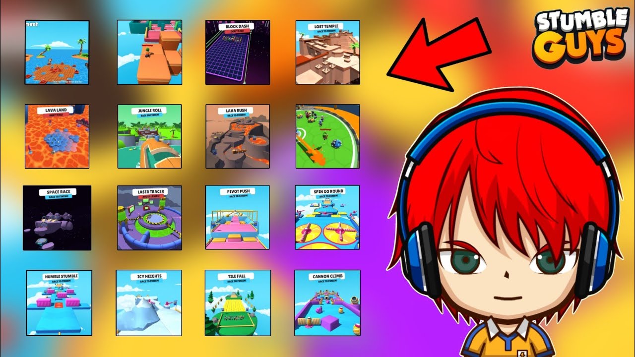 Ranking Every Stumble Guys Map From Worst To Best !!!