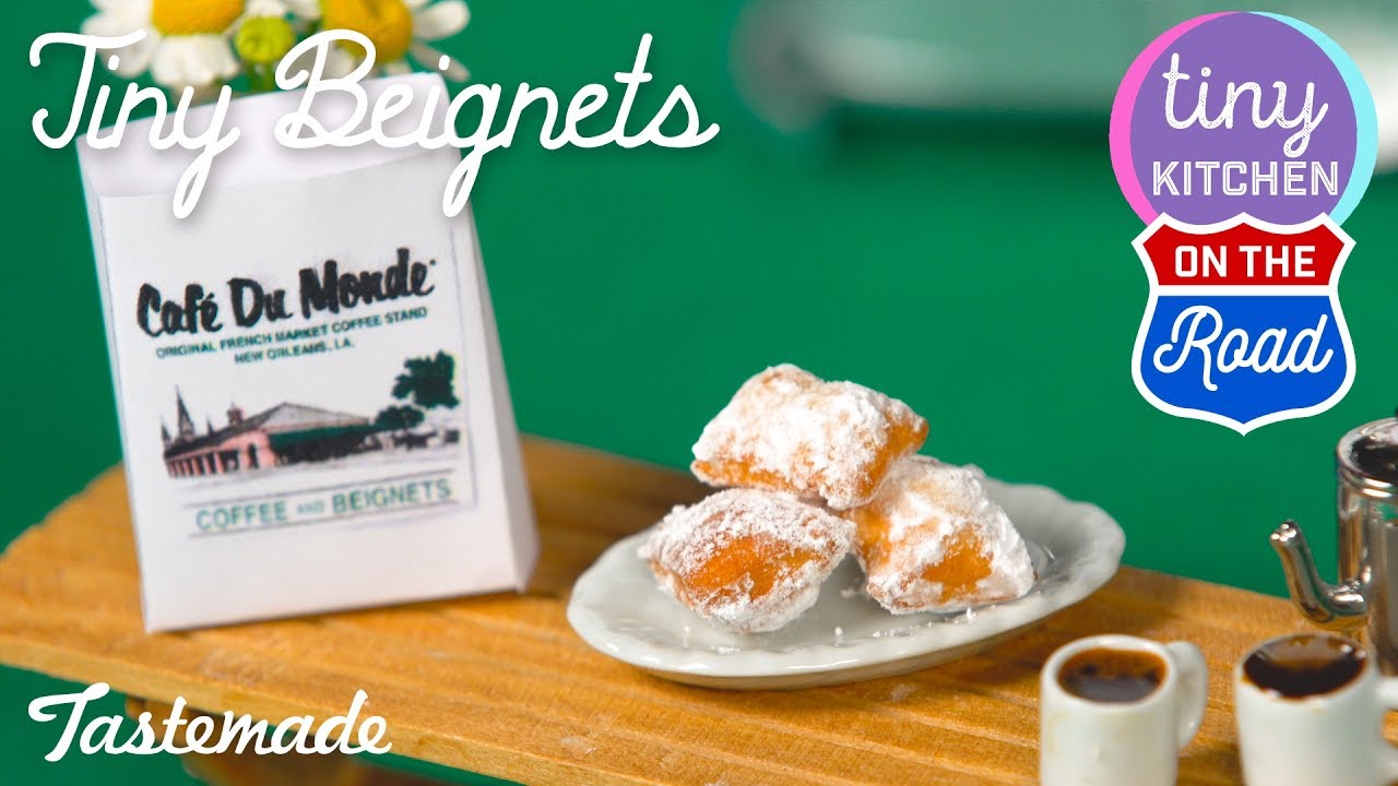 Tiny Beignets & Coffee | Tiny Kitchen On The Road: New Orleans