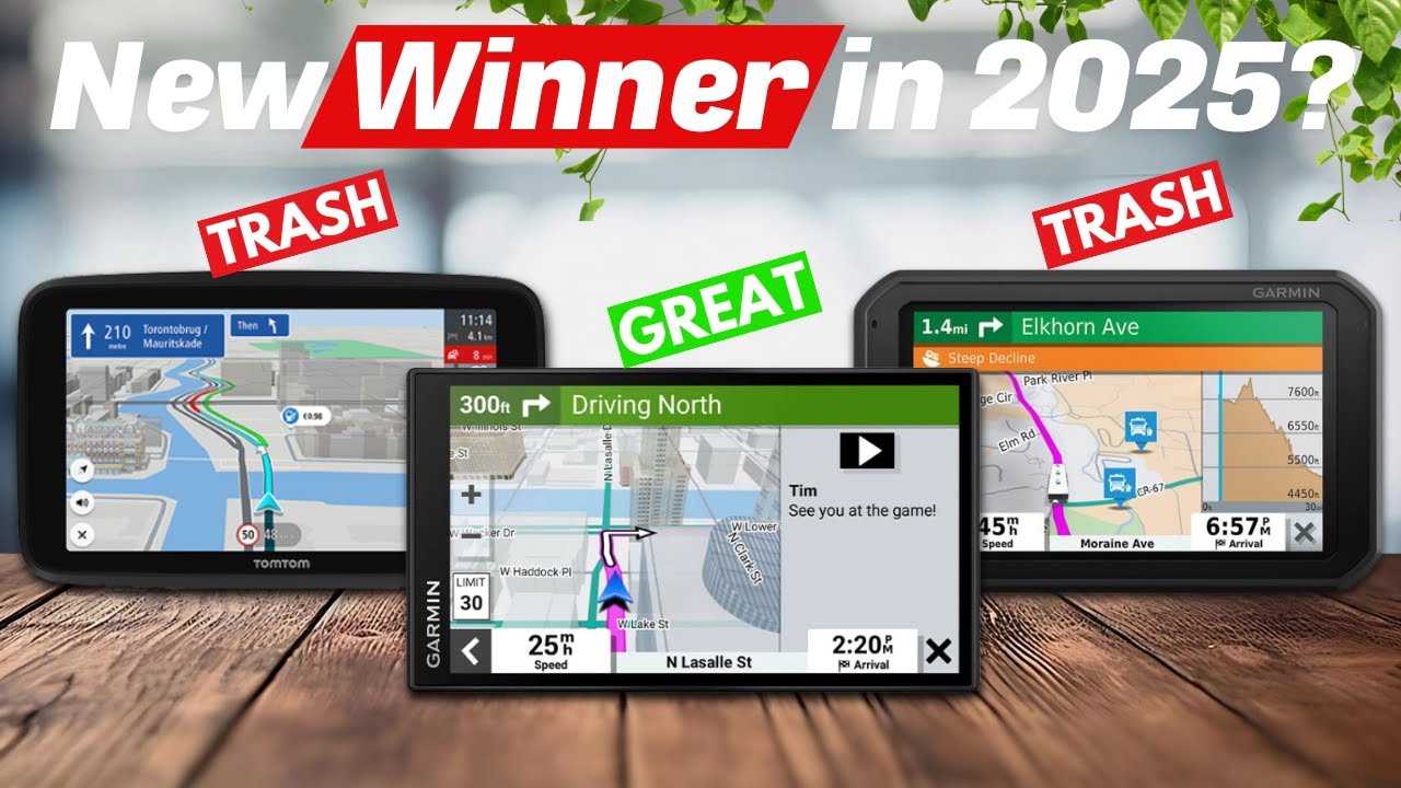 Лучшая автомобильная GPS-навигация 2025 года — единственные 5, которые стоит рассмотреть!