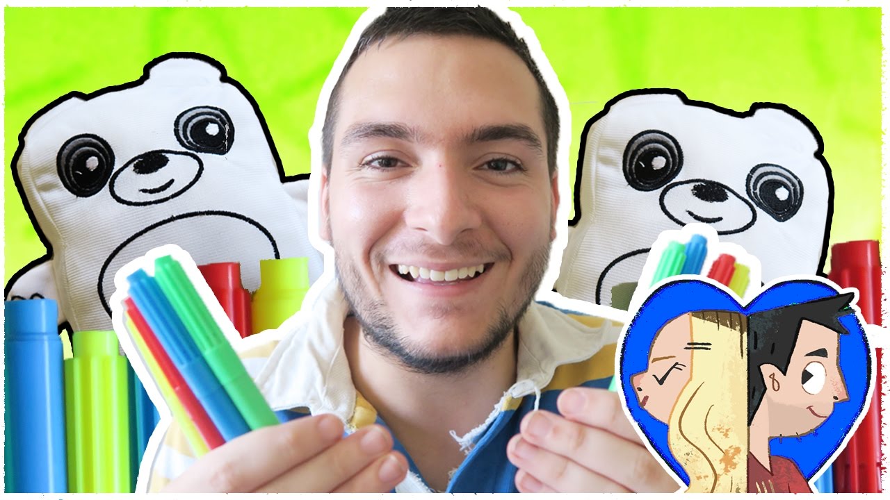 DRAWING on TEDDY BEARS?!