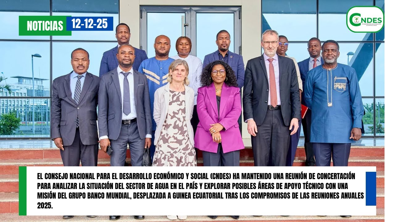 Reunión de concertación entre el CNDES y una misión del Grupo Banco Mundial.