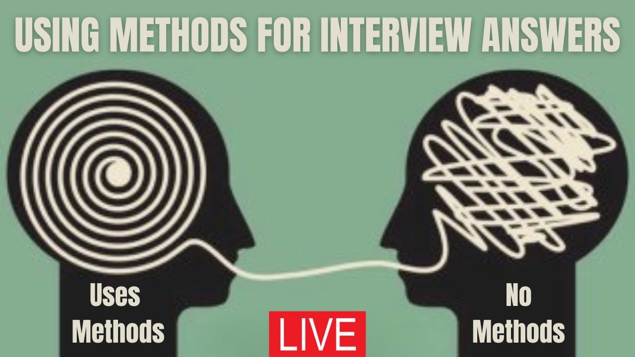 Using Methods for Interview Answers