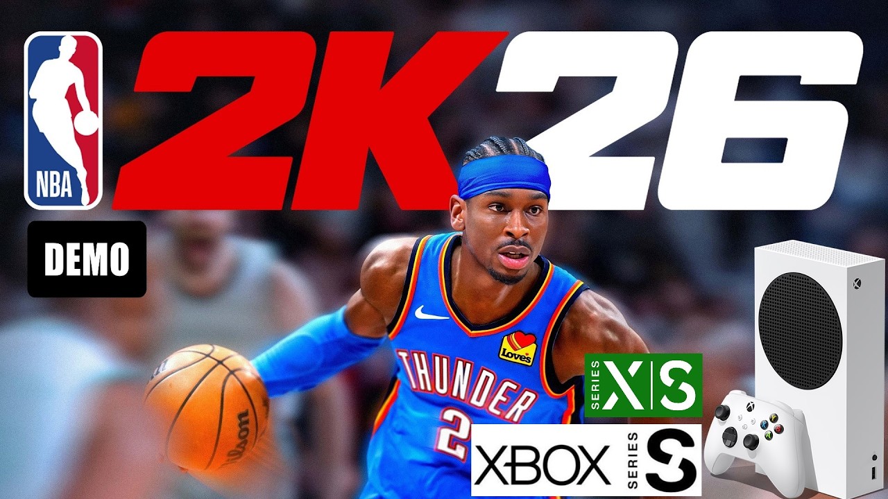 NBA 2K26 - Teste no Xbox Series S