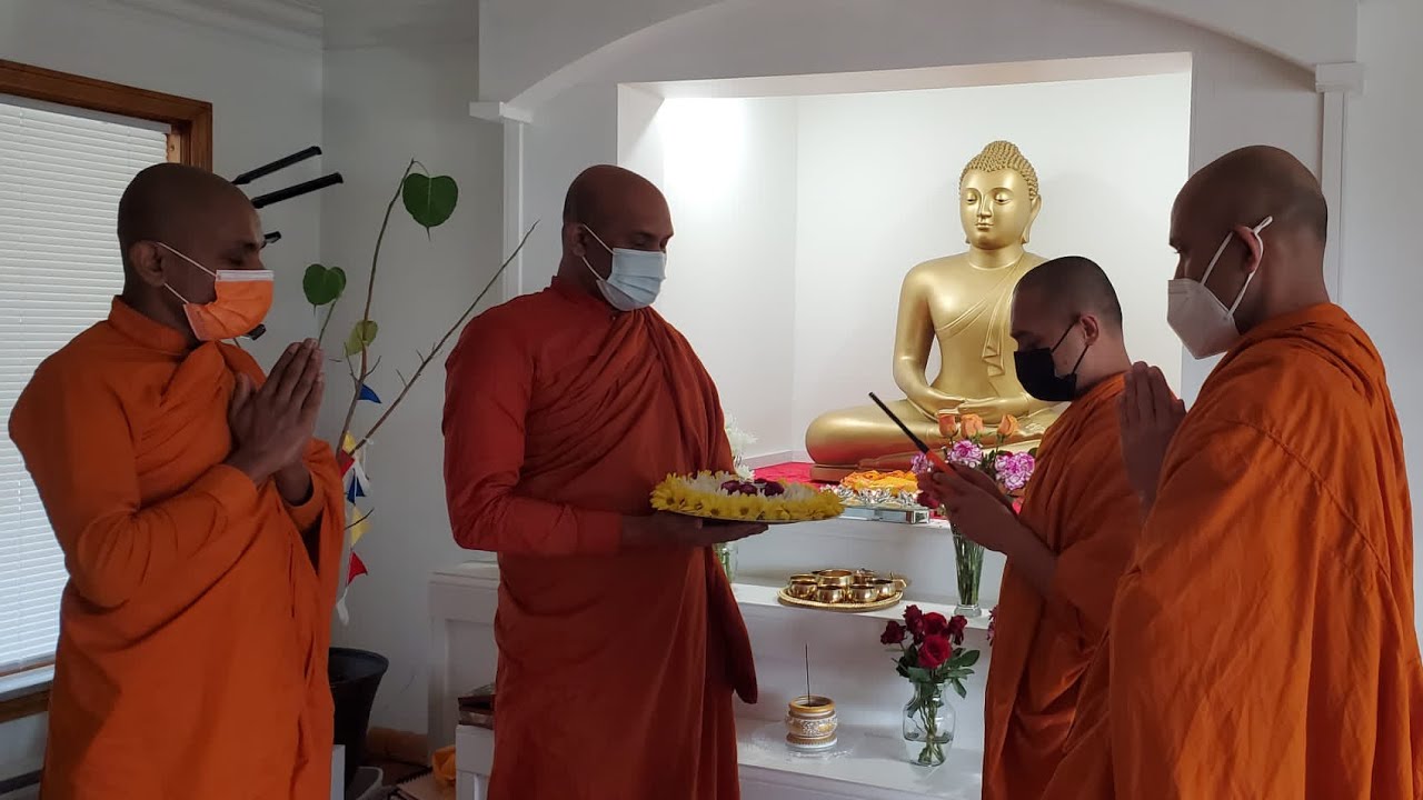 සවස සම්බුද්ධ වන්දනාව සහ භාවනාව I Evening Chanting BhavanaI Girimananda Sutta