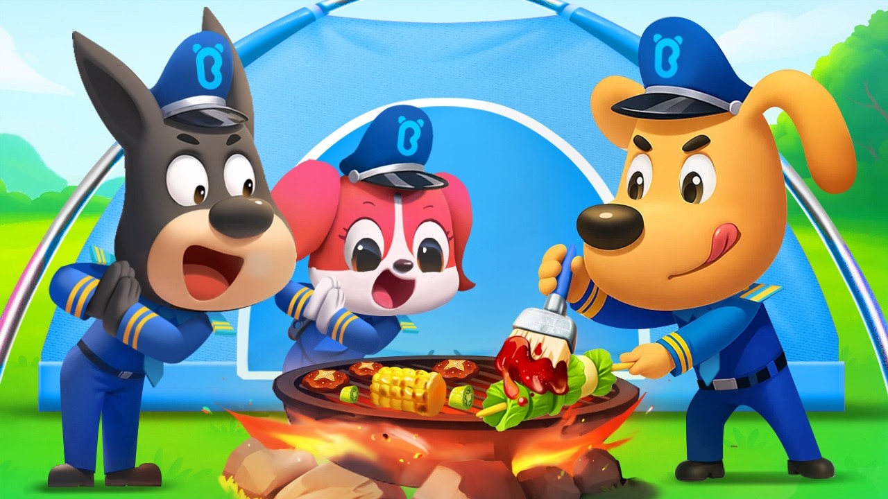 🔴【LIVE】Labrador dan Teman Pergi Berkemah⛺| Keamanan Saat Berkemah | Kartun | Kepala Polisi Labrador
